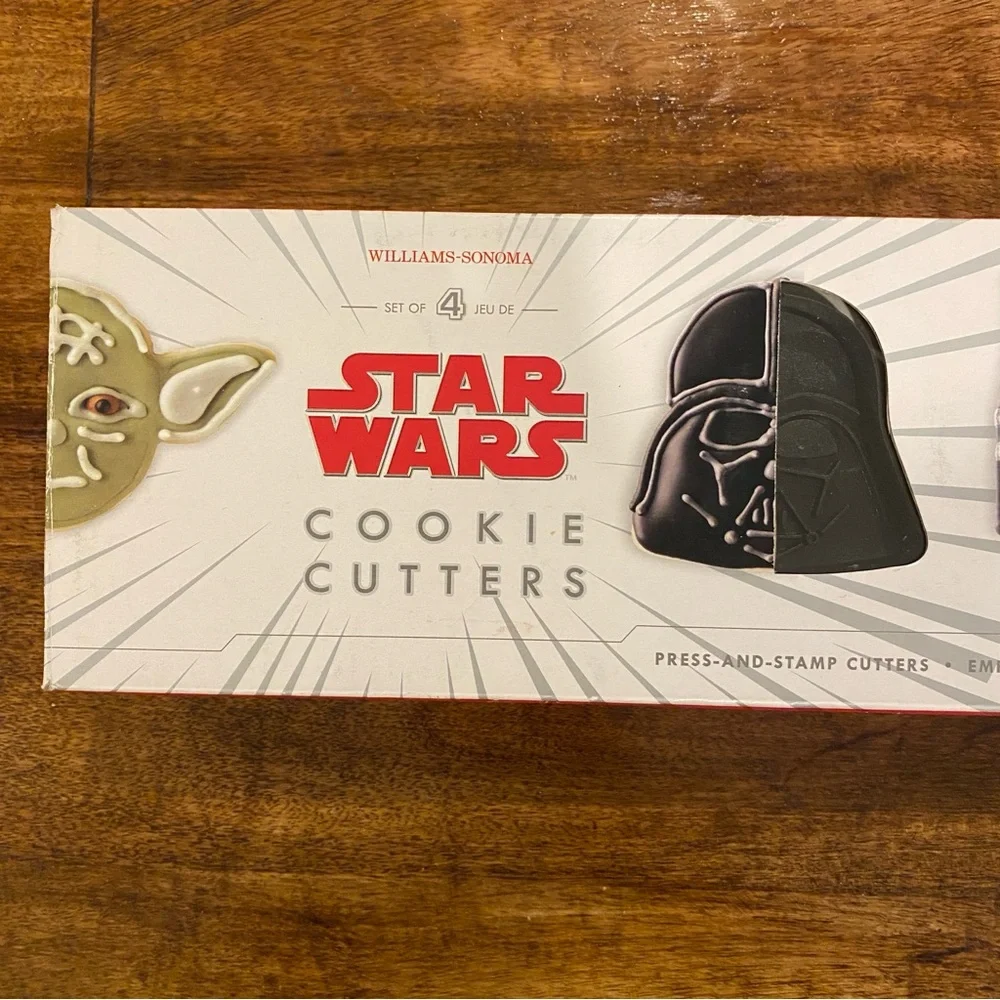 Williams Sonoma Star Wars Character Cookie Cutters